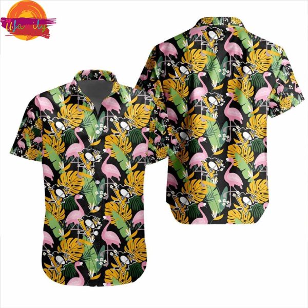 NHL Pittsburgh Penguins Hawaiian Shirt Design