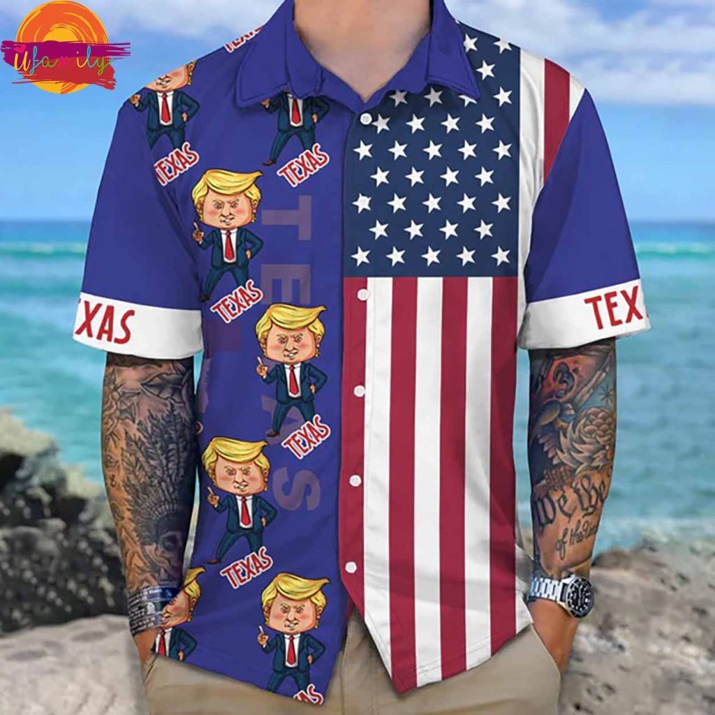 Personalized Trump 2024 Hawaiian Shirt Style