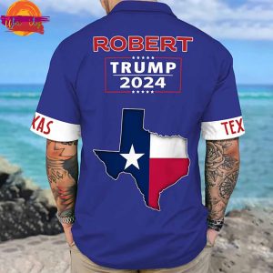 Personalized Trump 2024 Hawaiian Shirt Style