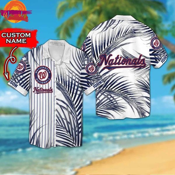 Personalized Washington Nationals Hawaiian Shirt Gifts For Fans