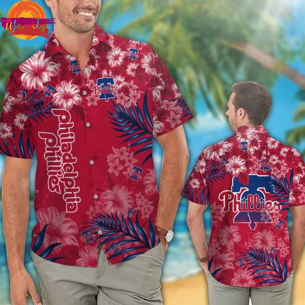 Philadelphia Phillies Summer Hawaiian Shirt Style