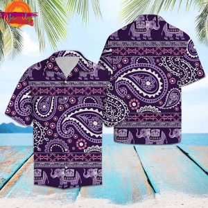 Psychedelic Elephant Hawaiian Shirt Style