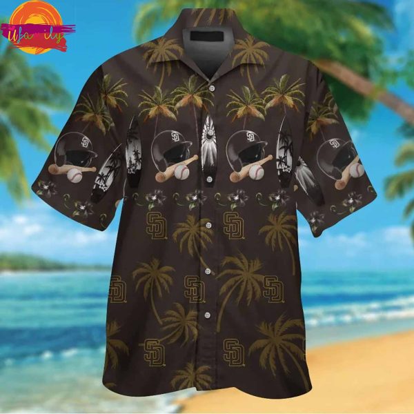 San Diego Padres Baseball Hawaiian Shirt Style