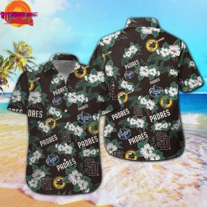 San Diego Padres Tropical Hawaiian Shirt Style