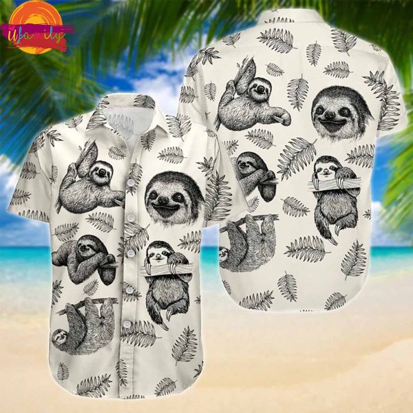 Sloth Hawaiian Shirt Style For Lover