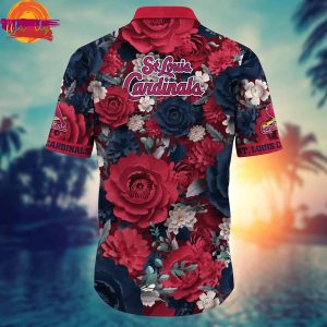 St Louis Cardinals Flowers MLB Hawaiian Shirt Style 3