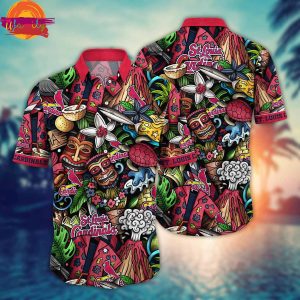 St Louis Cardinals Tiki Tiki Hawaiian Shirt Style 1