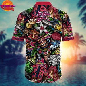 St Louis Cardinals Tiki Tiki Hawaiian Shirt Style