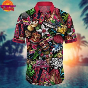 St Louis Cardinals Tiki Tiki Hawaiian Shirt Style 3