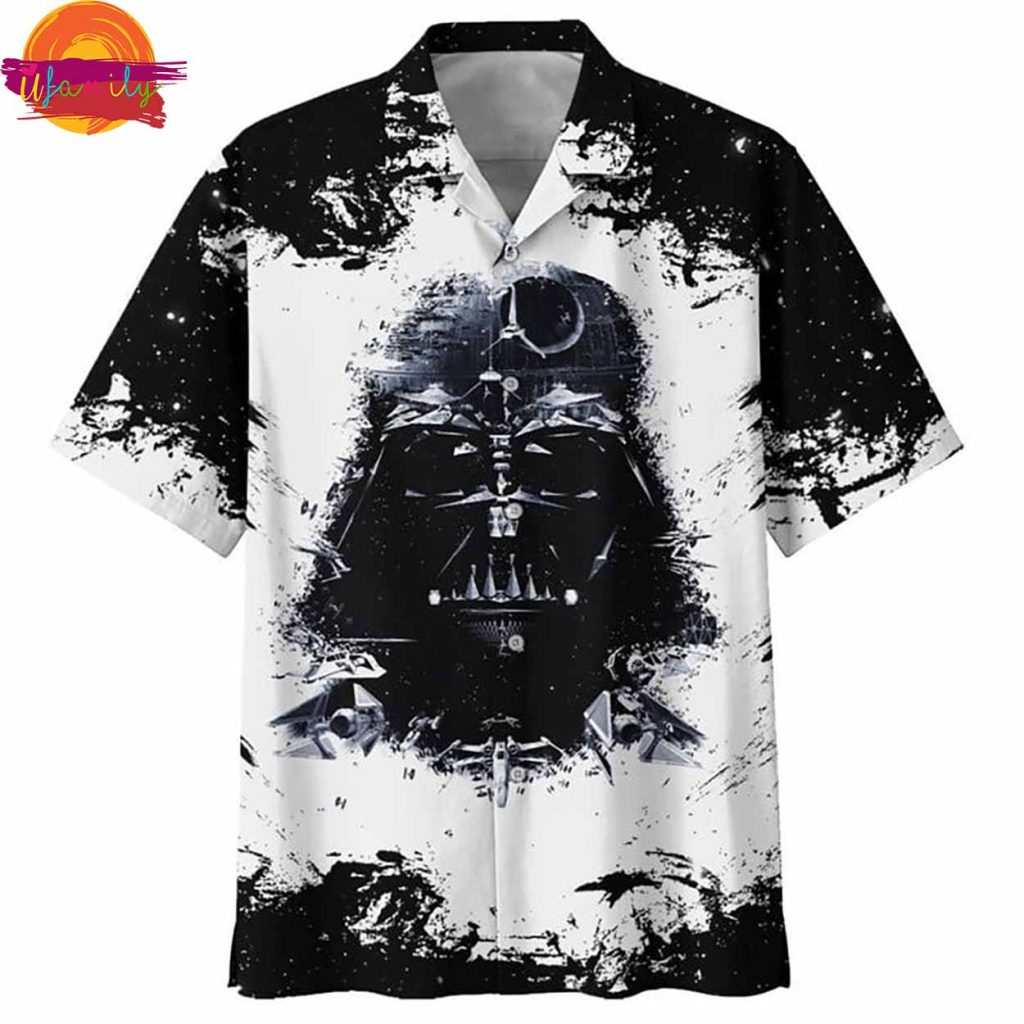 Star Wars Darth Vader Face 3D Hawaiian Shirt