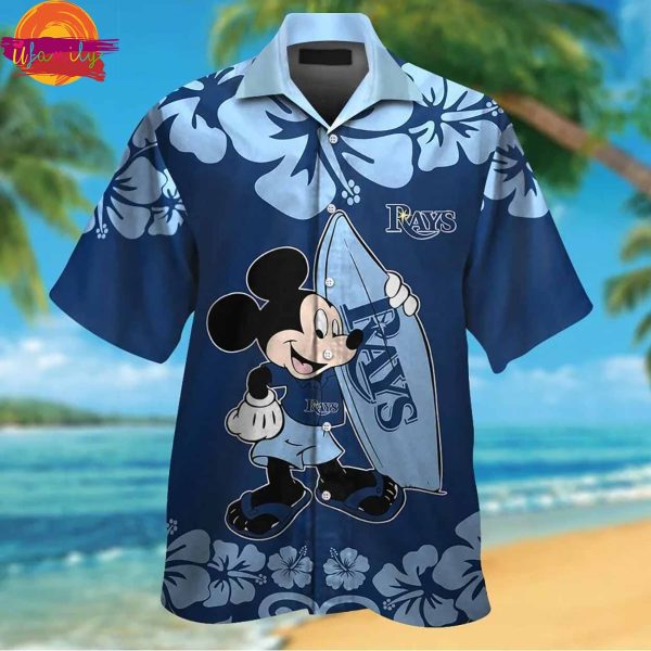 Tampa Bay Rays Mickey Mouse Hawaiian Shirt Style