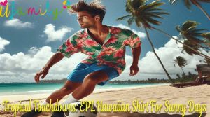 Tropical Touchdowns EPL Hawaiian Shirt For Sunny Days