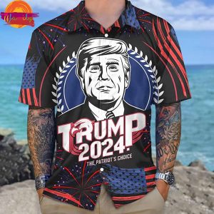 Trump 2024 The Patriot’s Choice Hawaiian Shirt Style