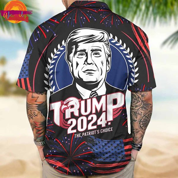 Trump 2024 The Patriot’s Choice Hawaiian Shirt Style