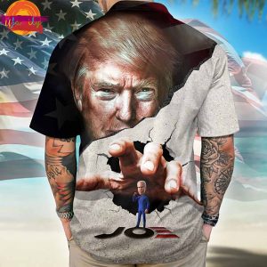 Trump Break The Wall Hawaiian Shirt Style 2