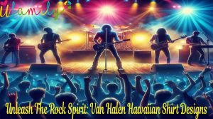 Unleash The Rock Spirit Van Halen Hawaiian Shirt Designs