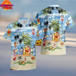Winnie The Pooh Summer Time Beautiful Hawaii Shirt Style