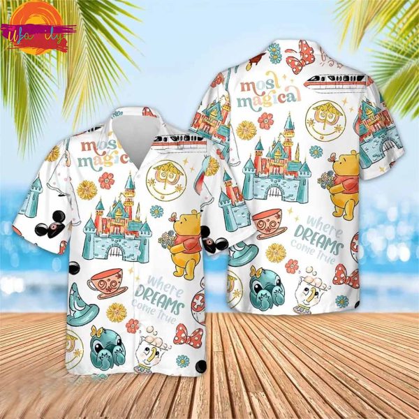 Winnie The Pooh Where Sweets Dreams Hawaiian Shirt