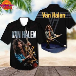 Young Van Halen Hawaiian Shirt