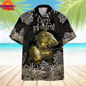 3D Carp Fishing Summer Hawaiian Shirt 1