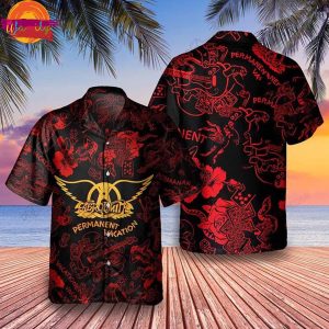 Aerosmith Permanent Vacation Hawaiian Shirt