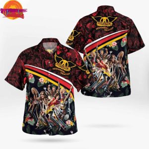 Aerosmith Tropical Hawaiian Shirt