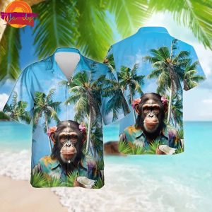 Aloha Monkey Hawaiian Shirt