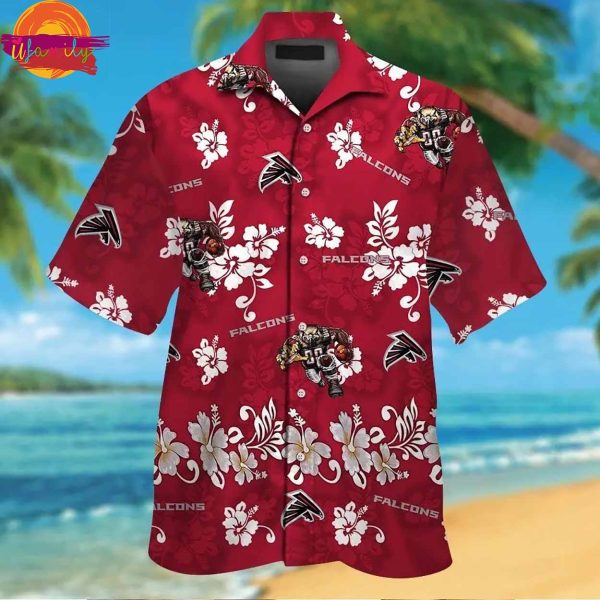 Atlanta Falcons Flowers Hawaiian Shirt Style