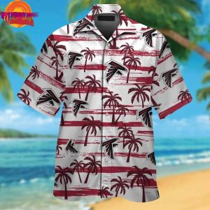 Atlanta Falcons Hawaiian Shirt With Island Pattern