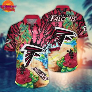 Atlanta Falcons Island Hawaiian Shirt Style