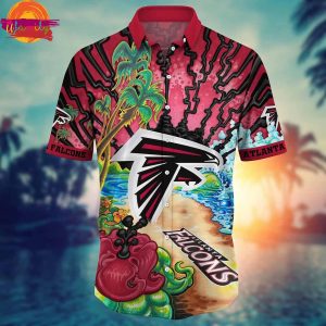 Atlanta Falcons Island Hawaiian Shirt Style 3