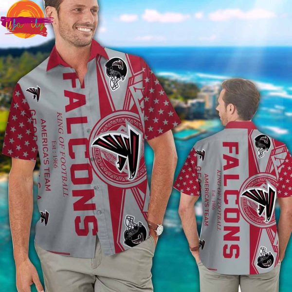 Atlanta Falcons King Of Football Hawaiian Shirt