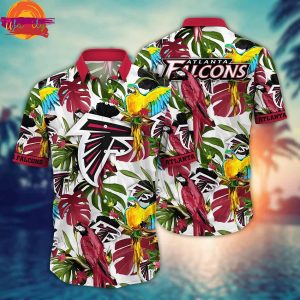 Atlanta Falcons Parrots Hawaiian Shirt Style 1