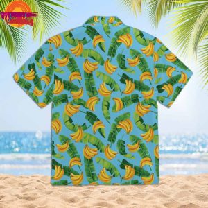 Banana Leaves Pattern Trendy Hawaiian Shirt Style 2