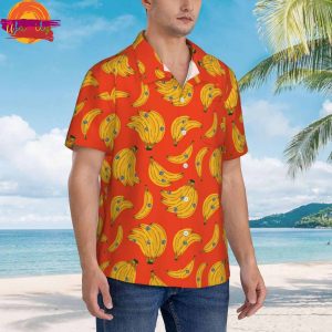 Banana Orange Hawaiian Shirt Style