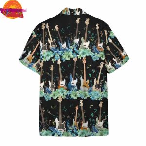 Bass Guitar Hawaiian Shirt Style 2