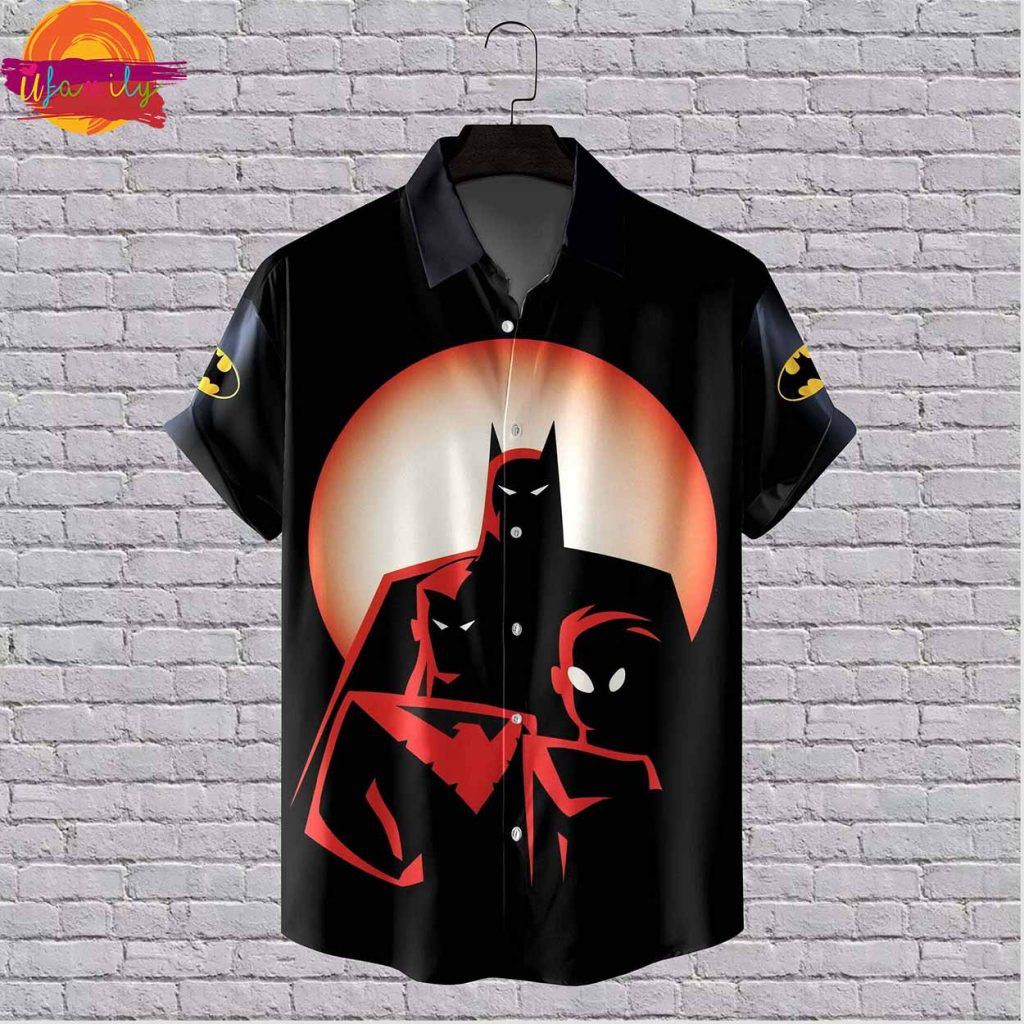 Batman Midnight Animated Hawaiian Shirt