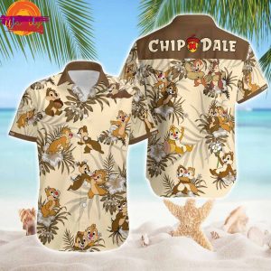 Chip n Dale Disney Hawaiian Shirt Style