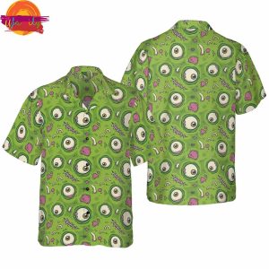 Creepy Halloween Zombie Skin Hawaiian Shirt Style 1