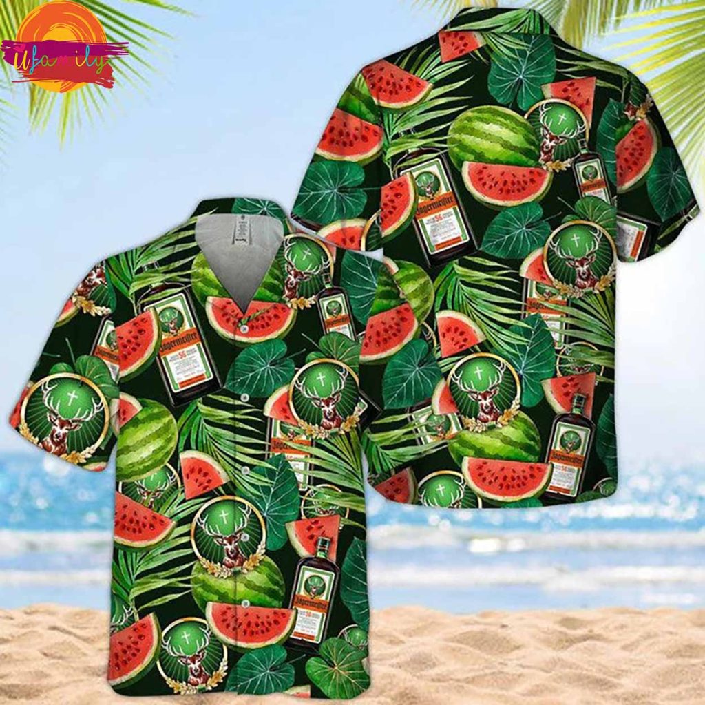 Crown Royal Watermelon Hawaiian Shirt Style