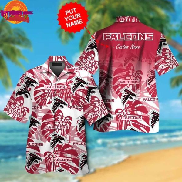 Custom Atlanta Falcons Pattern Hawaiian Shirt Style