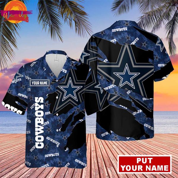 Custom Dallas Cowboys Island Hawaiian Shirt