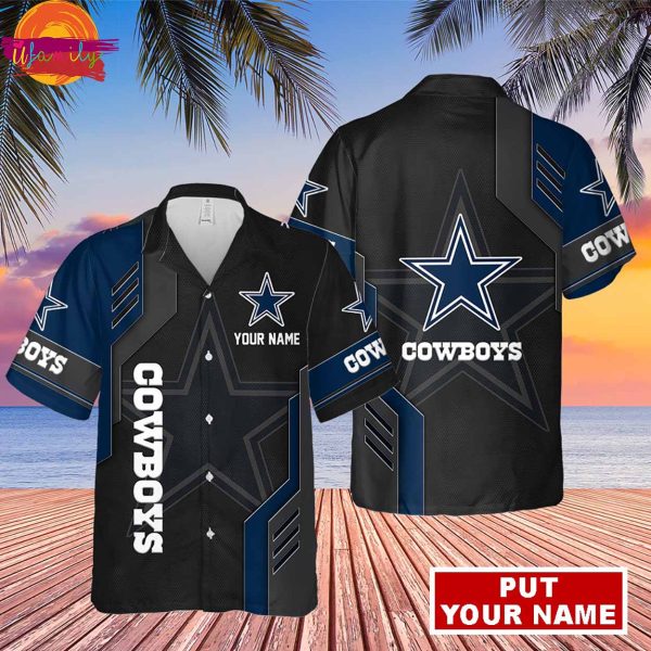 Custom Dallas Cowboys Logo Hawaiian Shirt Style