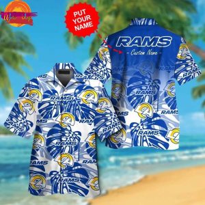 Custom Los Angeles Rams Hawaiian Shirt Style