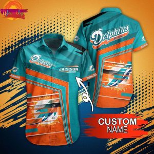 Custom Miami Dolphins Hawaii Shirt For Men