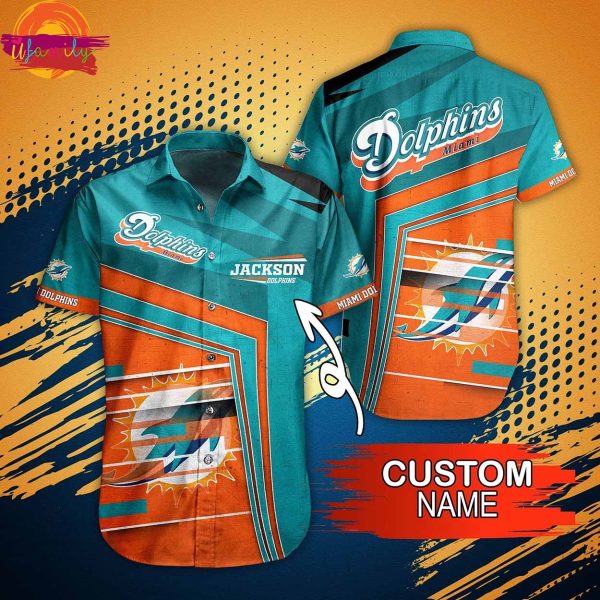 Custom Miami Dolphins Hawaii Shirt For Men