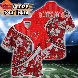 Custom Tampa Bay Buccaneers Hawaiian Shirt Style 1