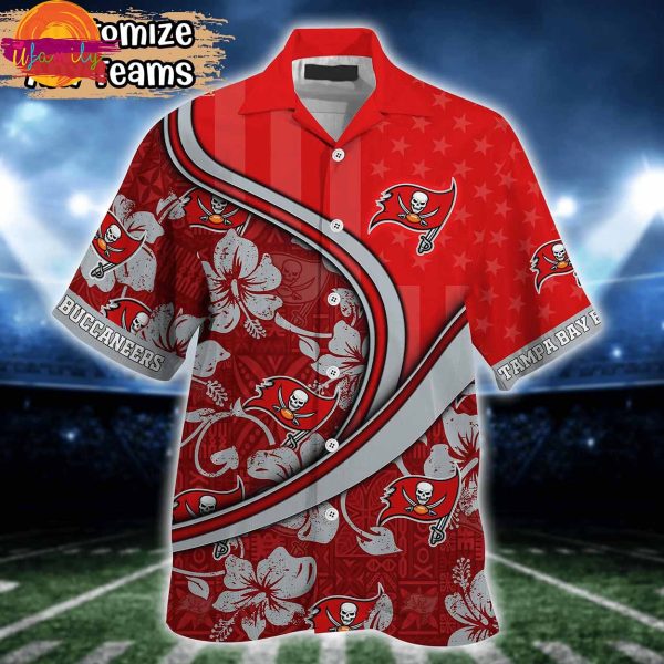 Custom Tampa Bay Buccaneers Hawaiian Shirt Style