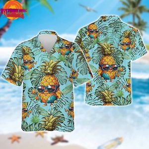 Cute Pineapple Hawaiian Shirt For Men