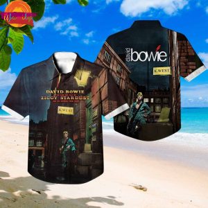 David Bowie The Rise And Fall Of Ziggy Stardust Hawaiian Shirt Style